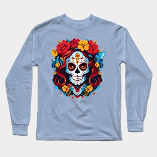 Sugar Skull Long Sleeve T-Shirt